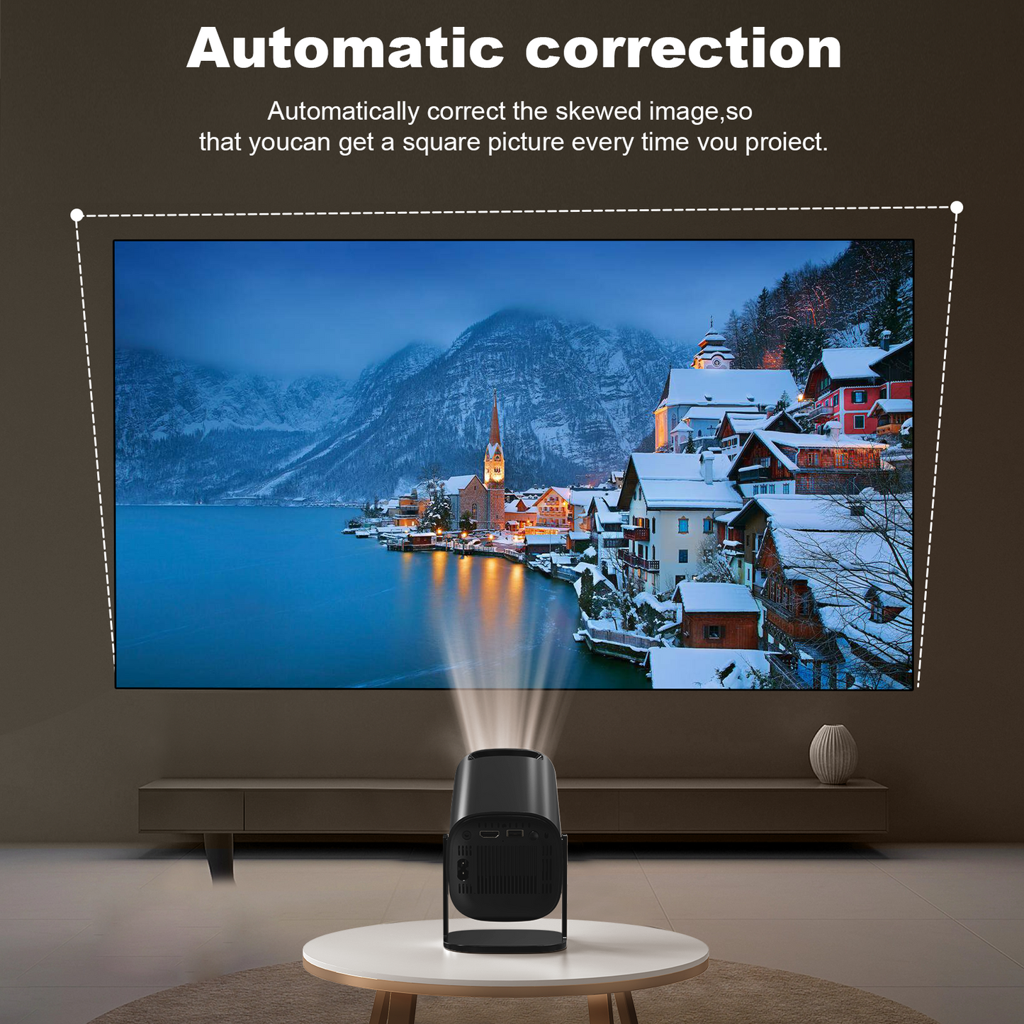 Lunoosh Smart Freely 4K Projector